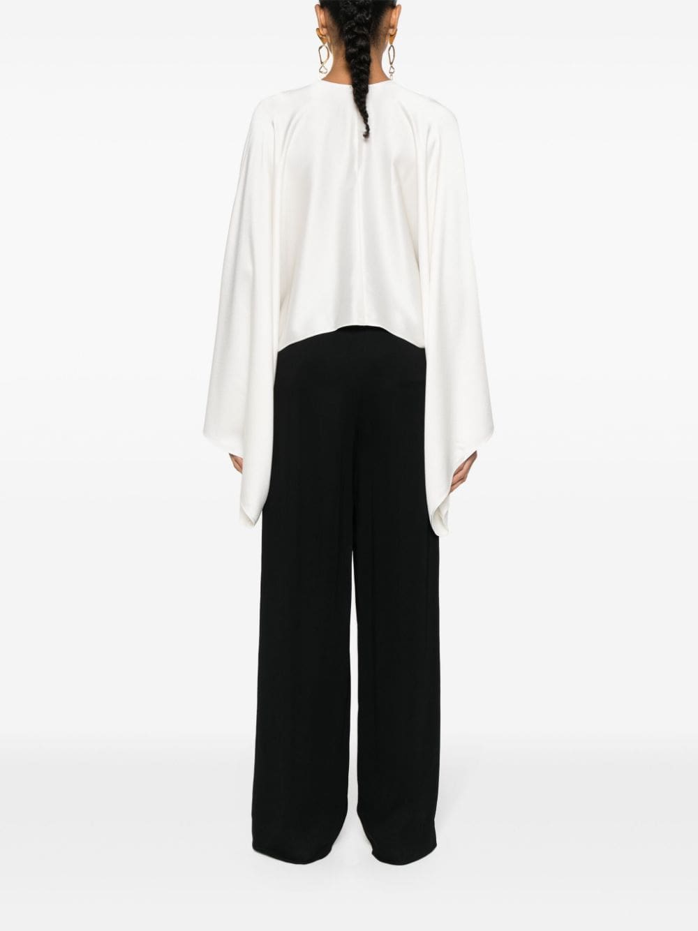 Stella McCartney draped satin blouse - Image 4