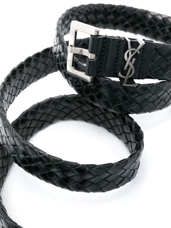 Louis Vuitton  Cassandre interwoven leather belt - Image 2