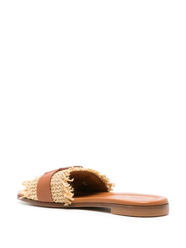 Moncler Bell leather slides - Image 3
