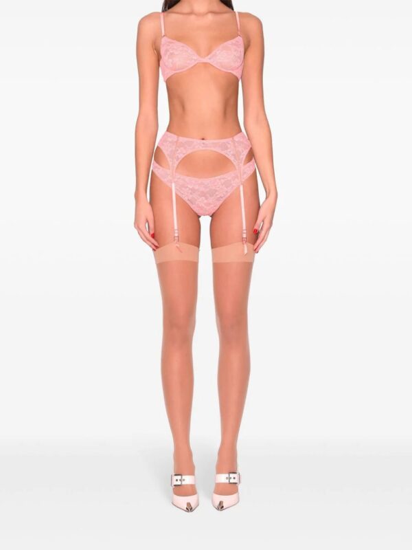 Fleur Du Mal  Le Stretch lace-detailing briefs - Image 3