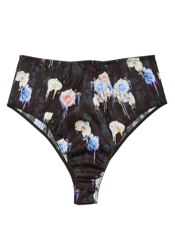 Fleur Du Mal  Luxe high-waist briefs