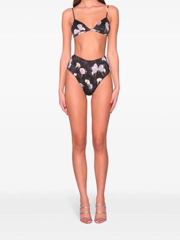 Fleur Du Mal  Luxe high-waist briefs - Image 3