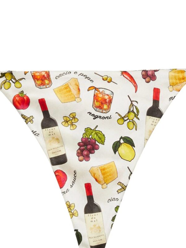 Fleur Du Mal  Luxe graphic-print string - Image 2