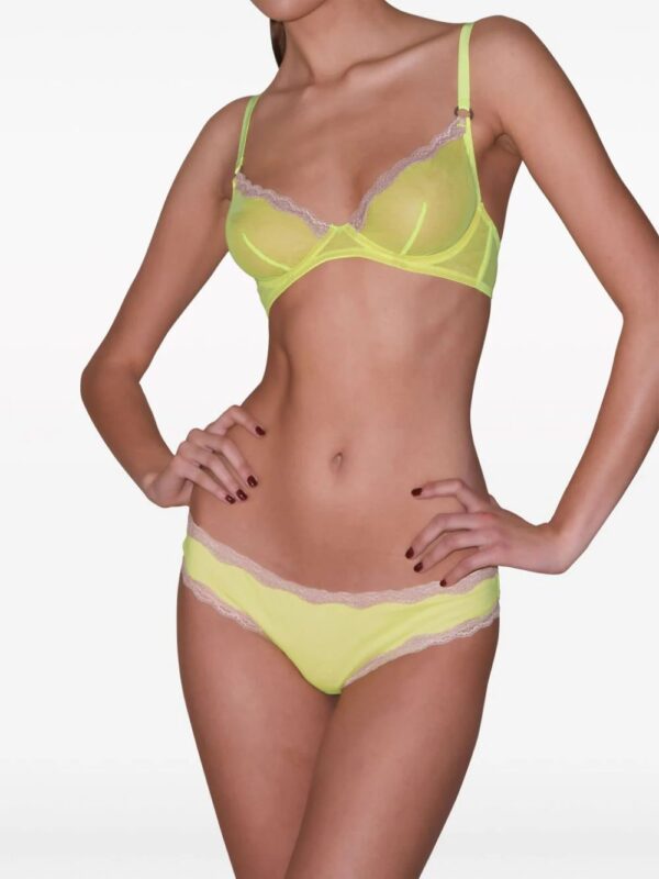 Fleur Du Mal  sheer tulle bikini briefs - Image 3