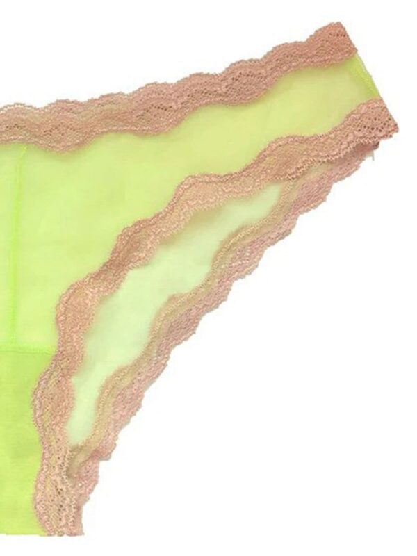Fleur Du Mal  sheer tulle bikini briefs - Image 2