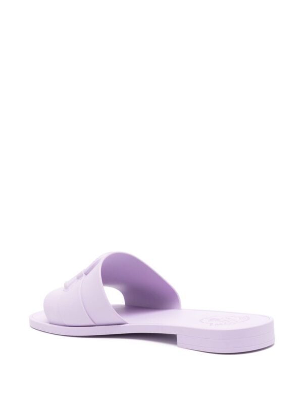 Moncler Mon logo-embossed slides - Image 3