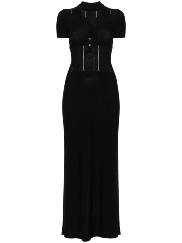 Jacquemus  La robe Yauco ribbed dress