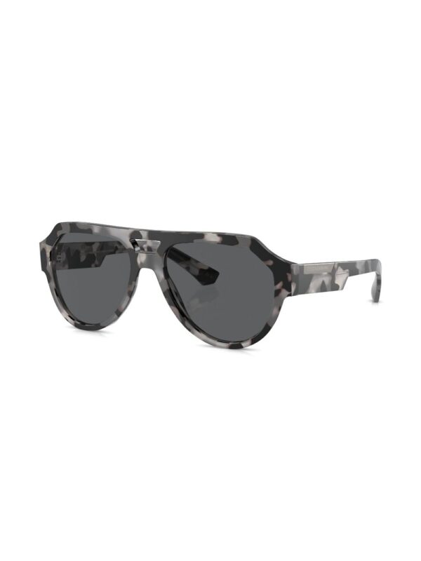 Dolce & Gabbana Eyewear tortoiseshell pilot-frame sunglasses - Image 2