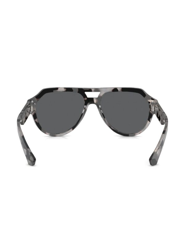 Dolce & Gabbana Eyewear tortoiseshell pilot-frame sunglasses - Image 4