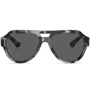 Dolce & Gabbana Eyewear tortoiseshell pilot-frame sunglasses