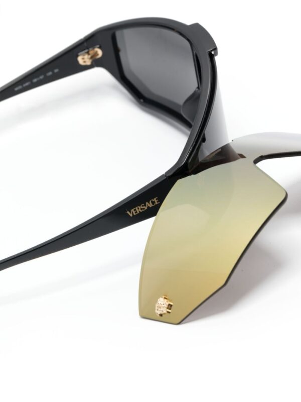 Versace Eyewear Medusa Horizon shield-frame sunglasses - Image 3