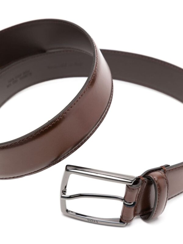 Louis Vuitton logo-engraved leather belt - Image 2