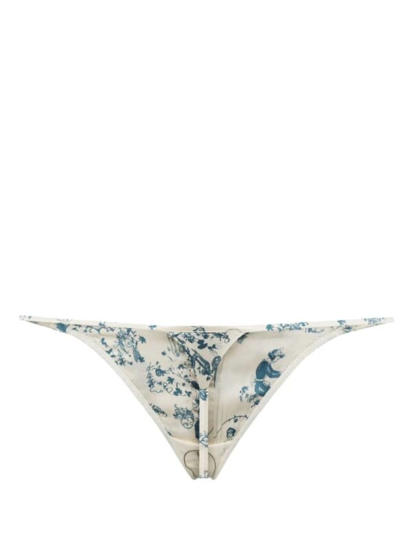 Kiki de Montparnasse  Toile Corset G-string thong - Image 2