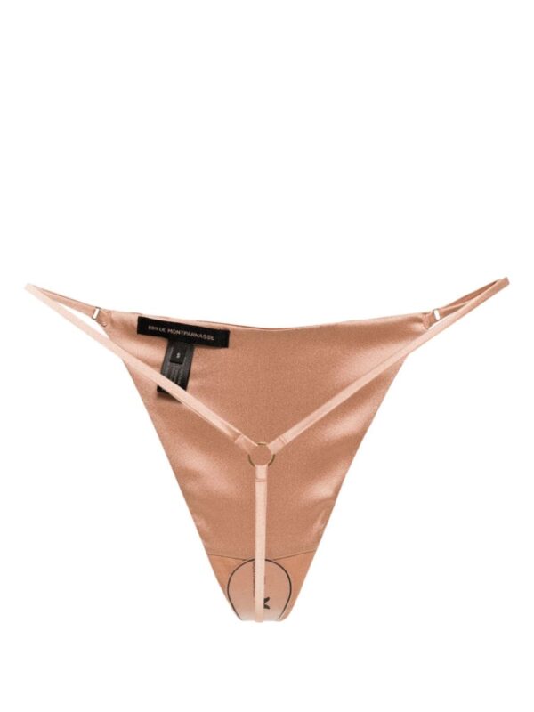 Kiki de Montparnasse  Tous Les Jours satin thong - Image 2