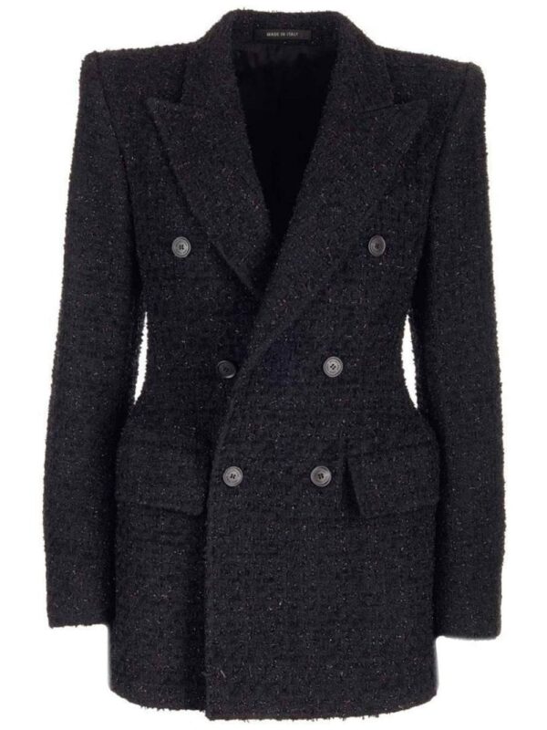 Balenciaga  Hourglass tweed blazer