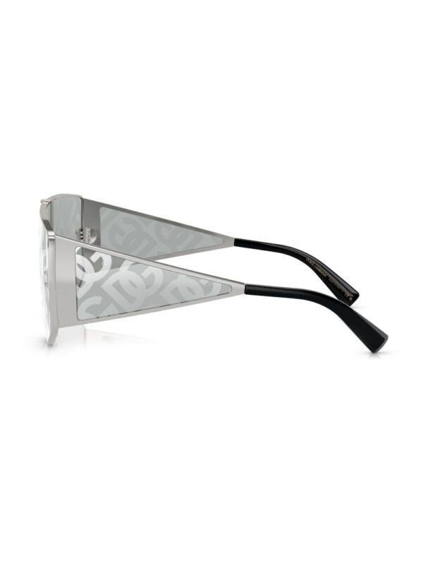 Dolce & Gabbana Eyewear Sharped mask-frame sunglasses - Image 3