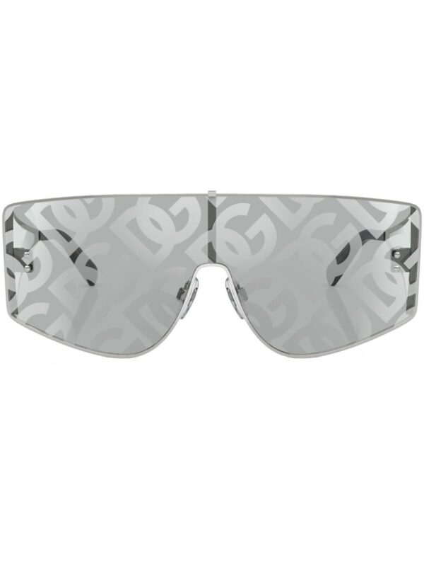 Dolce & Gabbana Eyewear Sharped mask-frame sunglasses
