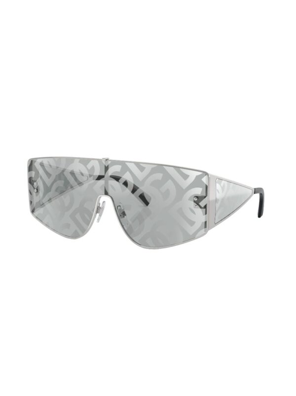 Dolce & Gabbana Eyewear Sharped mask-frame sunglasses - Image 2