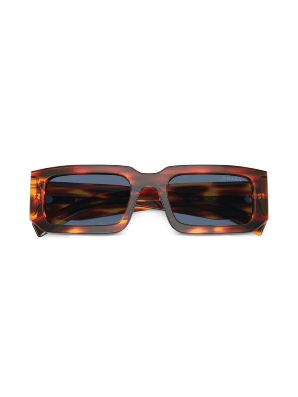 Prada Eyewear tortoiseshell-effect rectangle-frame sunglasses - Image 5