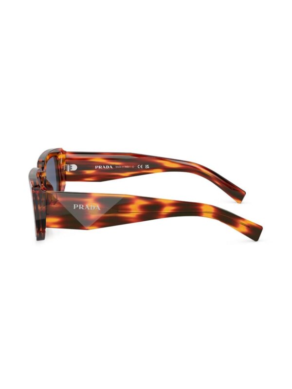 Prada Eyewear tortoiseshell-effect rectangle-frame sunglasses - Image 3