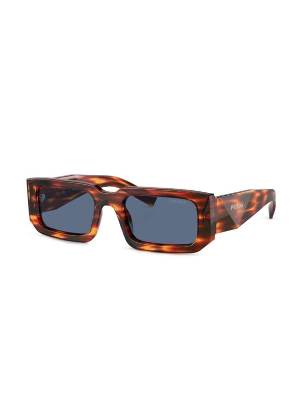 Prada Eyewear tortoiseshell-effect rectangle-frame sunglasses - Image 2