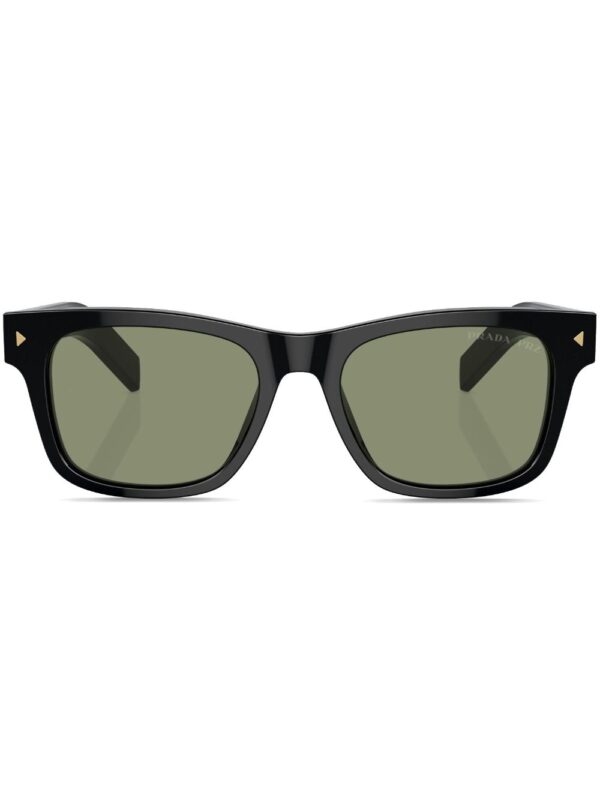 Prada Eyewear logo-engraved square-frame sunglasses