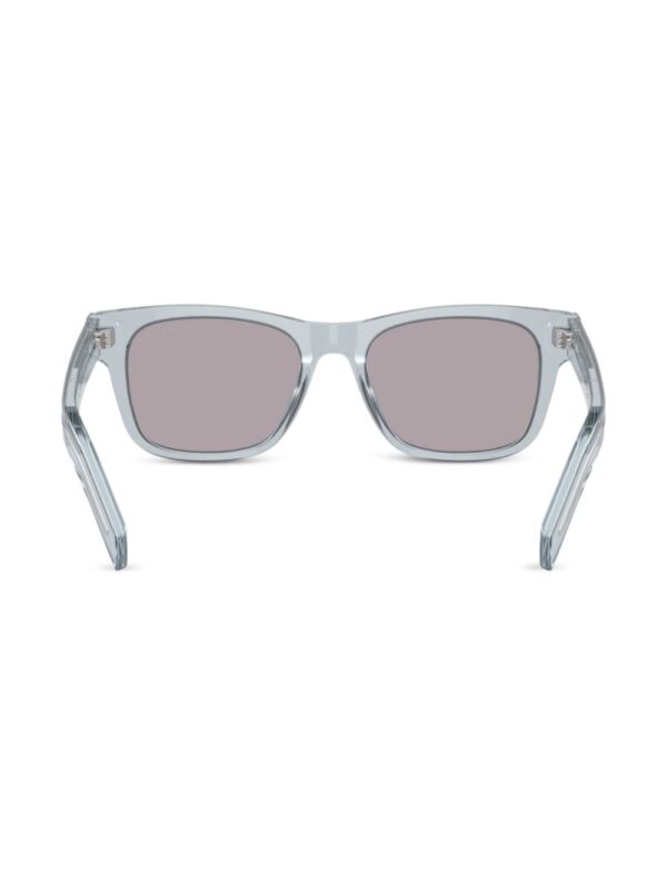 Prada Eyewear logo-engraved square-frame sunglasses - Image 4