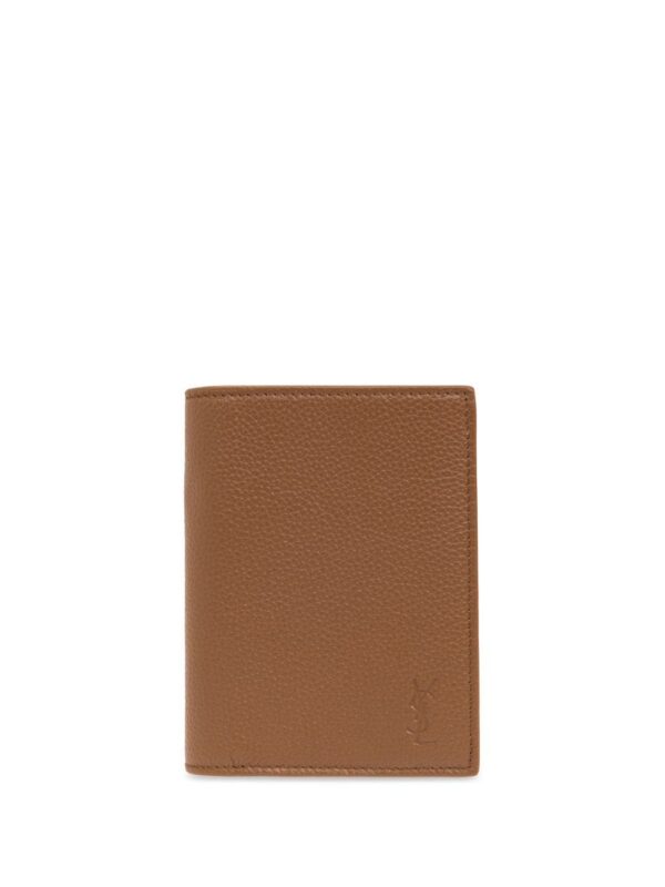 Saint Laurent logo-debossed leather wallet