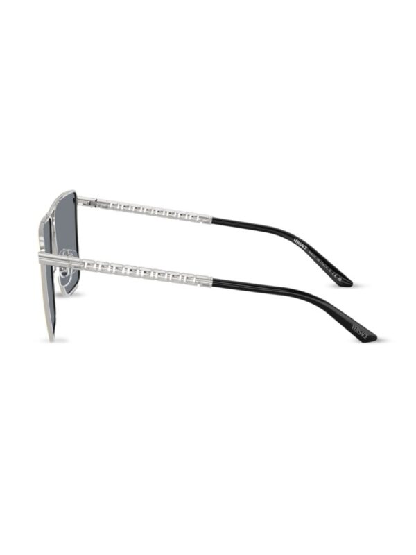Versace Eyewear Tubular Greca square-frame sunglasses - Image 3