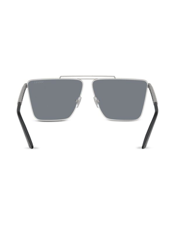 Versace Eyewear Tubular Greca square-frame sunglasses - Image 4