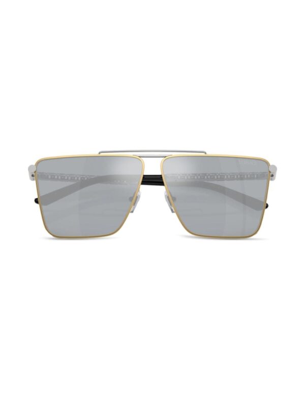 Versace Eyewear Tubular Greca square-frame sunglasses - Image 5