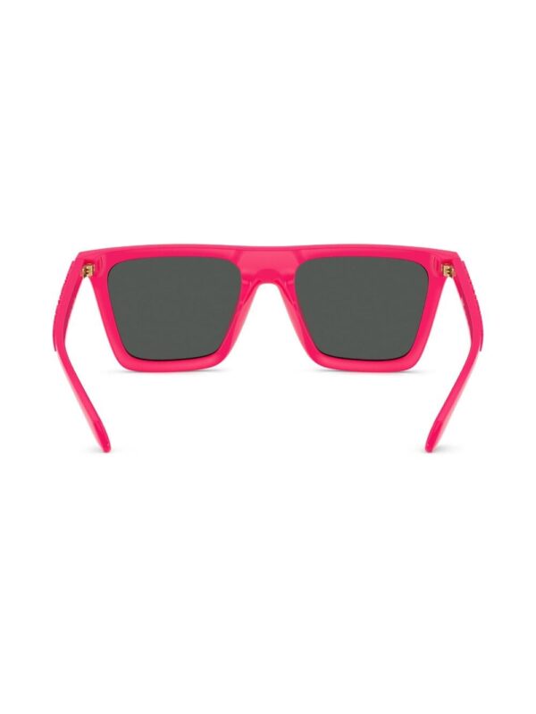 Versace Eyewear Greca-detail square-frame sunglasses - Image 4