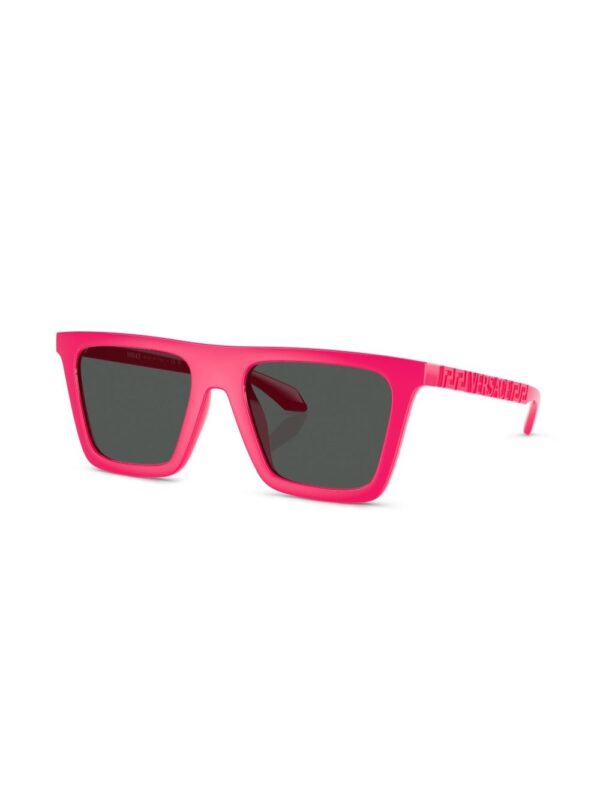 Versace Eyewear Greca-detail square-frame sunglasses - Image 2