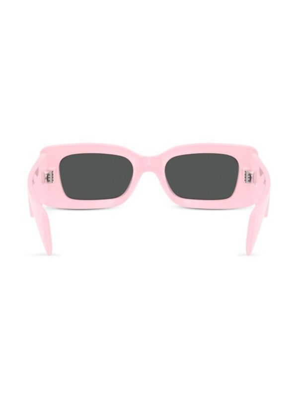 Versace Eyewear Medusa-plaque rectangular-frame sunglasses - Image 4