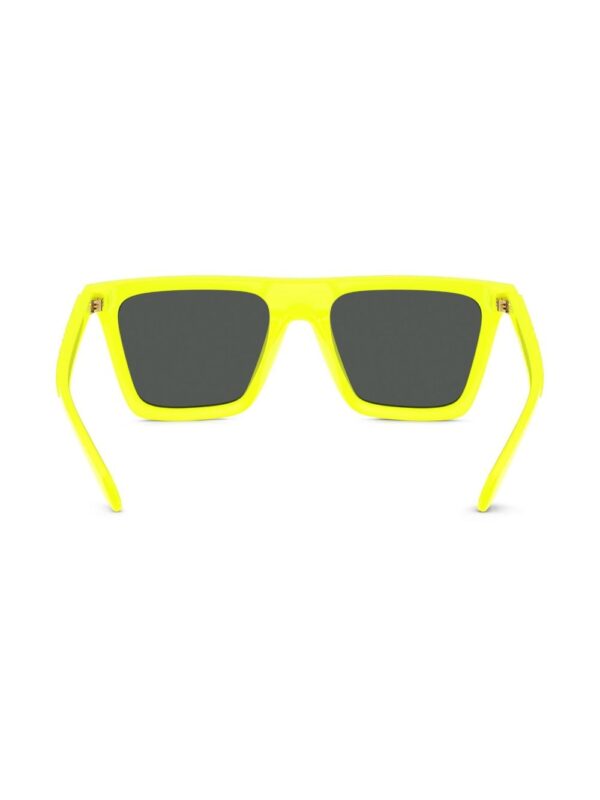 Versace Eyewear Greca-detail square-frame sunglasses - Image 4