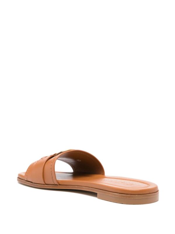 Moncler Bell leather slides - Image 3