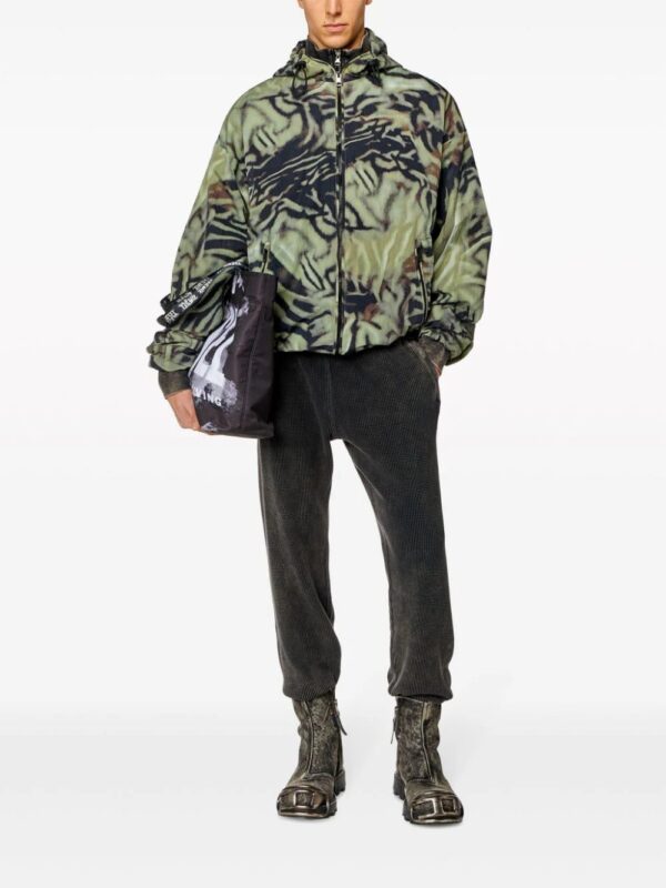 Diesel  L-Leopold-Zebra windbreaker - Image 2