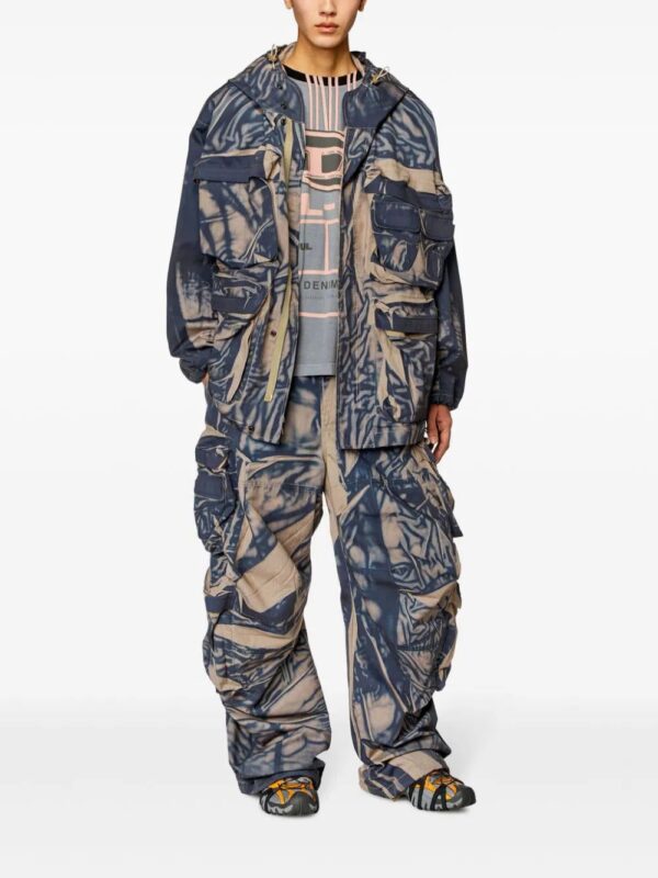Diesel  J-Cadmus creased-effect cargo jacket - Image 2