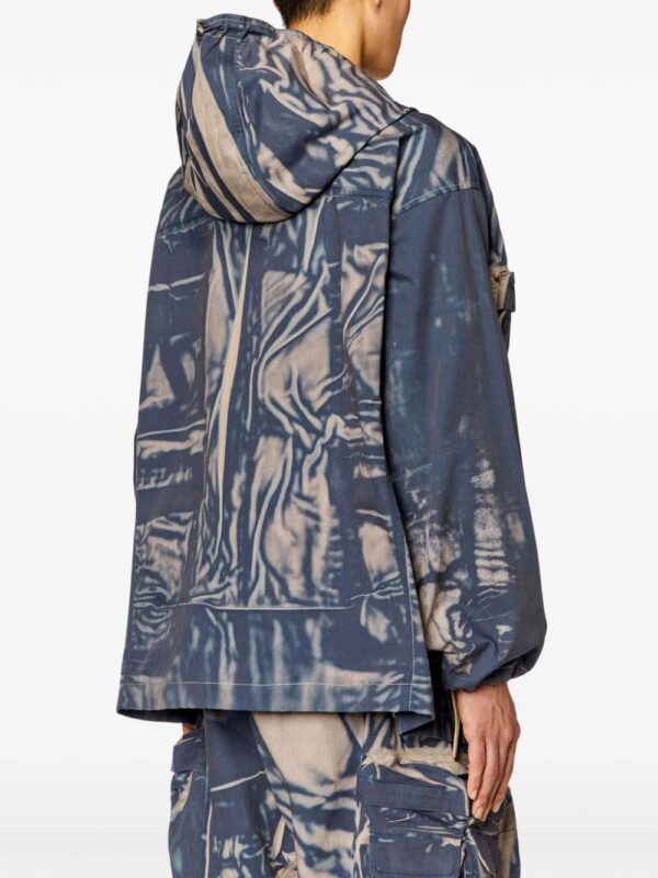Diesel  J-Cadmus creased-effect cargo jacket - Image 4