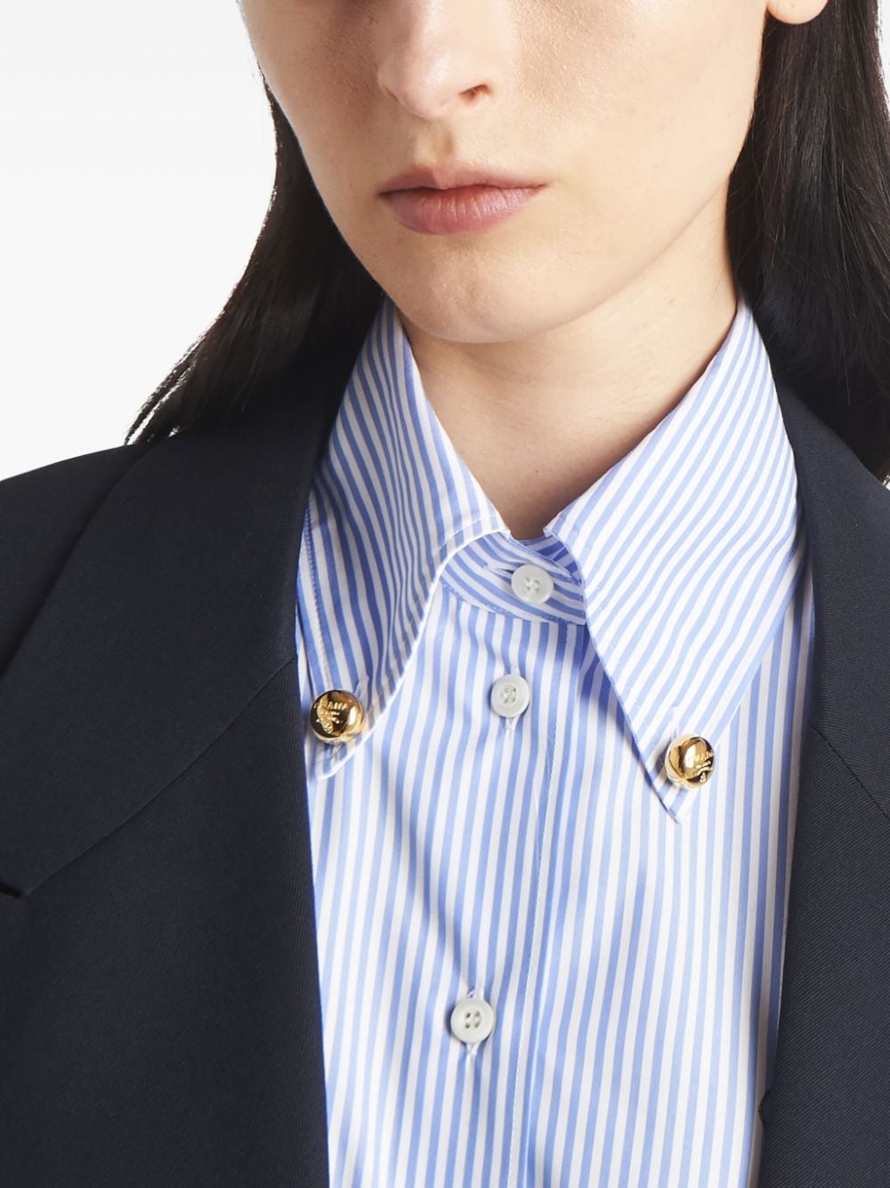 Prada striped cotton shirt - Image 5