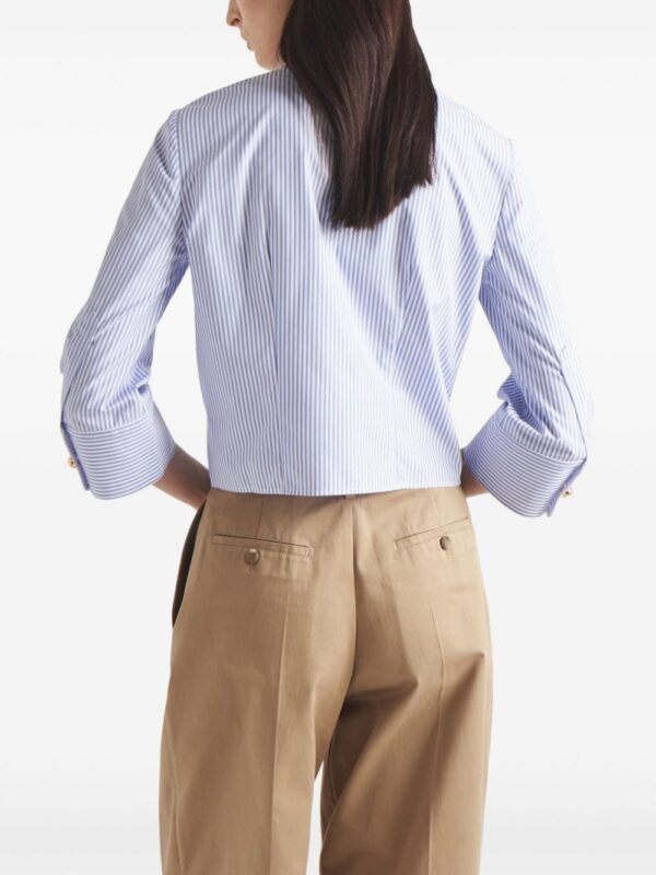Prada striped cotton shirt - Image 3