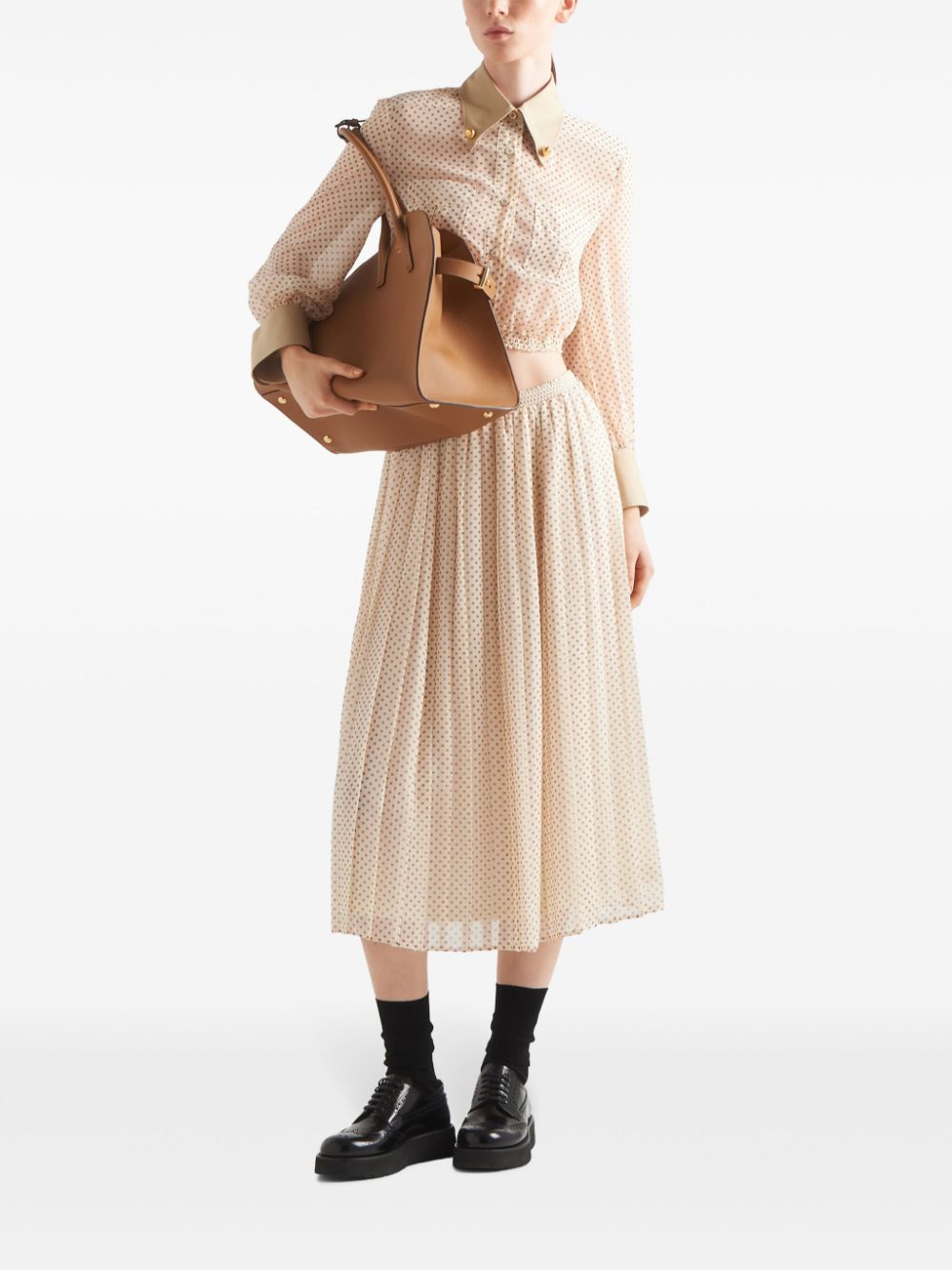 Prada polka-dot cotton shirt - Image 2