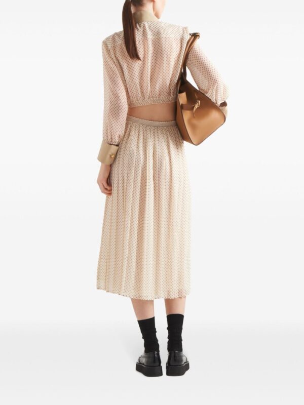 Prada polka-dot cotton shirt - Image 3