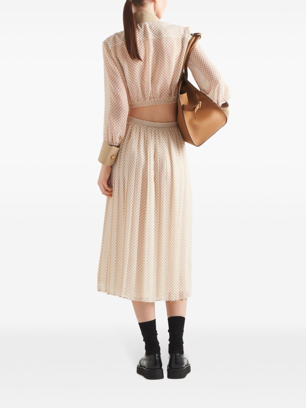 Prada polka-dot cotton shirt - Image 3