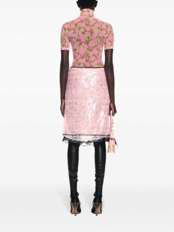 Off-White  Ramage sequined midi skirt - Image 4