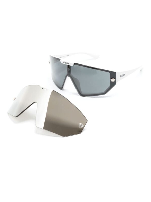 Versace Eyewear Medusa shield-frame sunglasses - Image 2