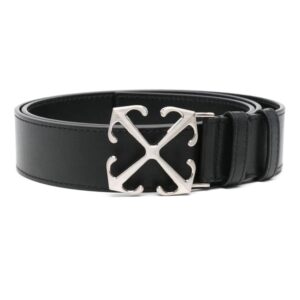 Off-White  Arrow leather belt