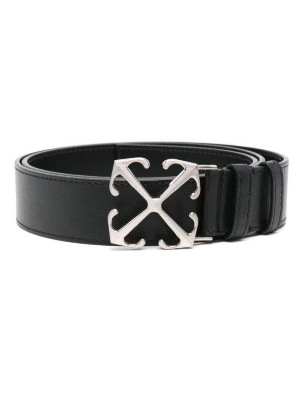 Off-White  Arrow leather belt