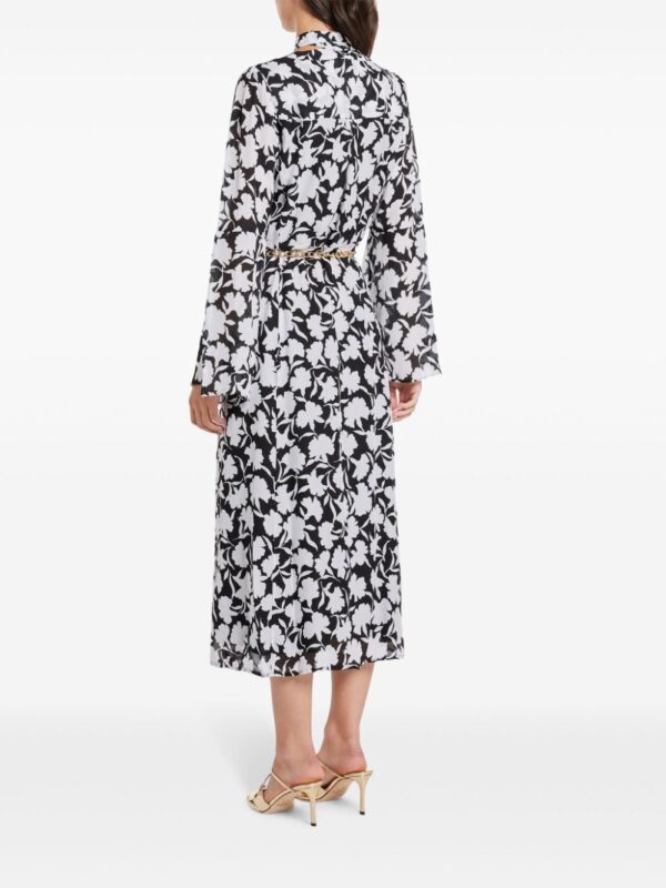 Michael Kors belted floral-print midi dress - Image 3