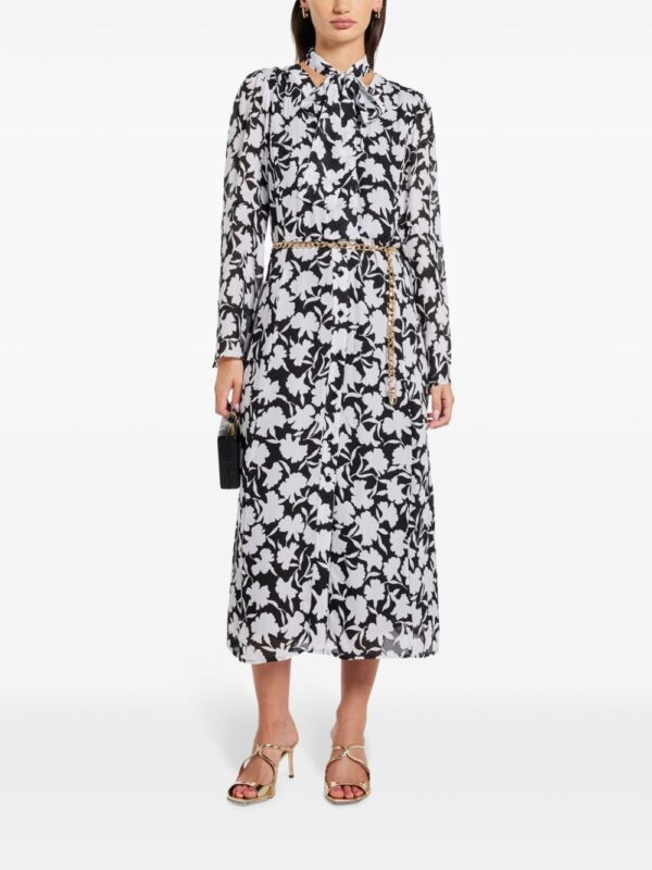 Michael Kors belted floral-print midi dress - Image 2
